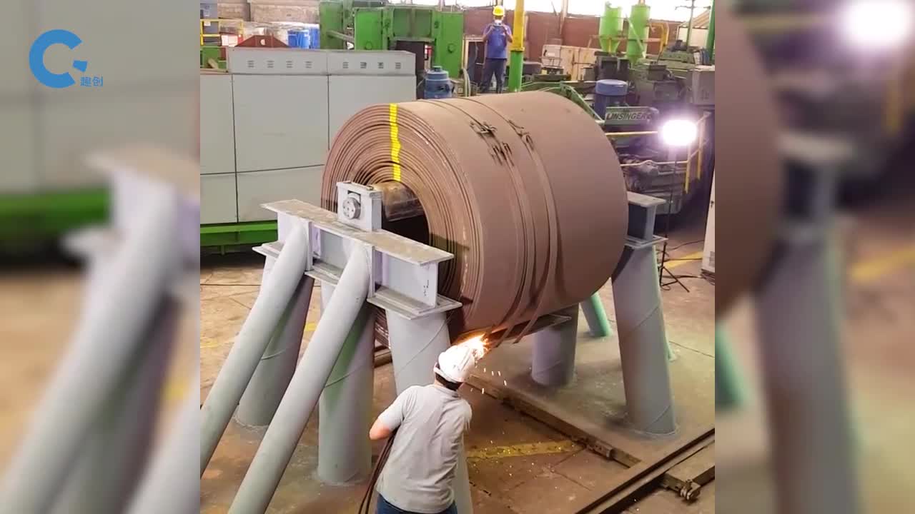 如何轻松使用30吨重的钢卷