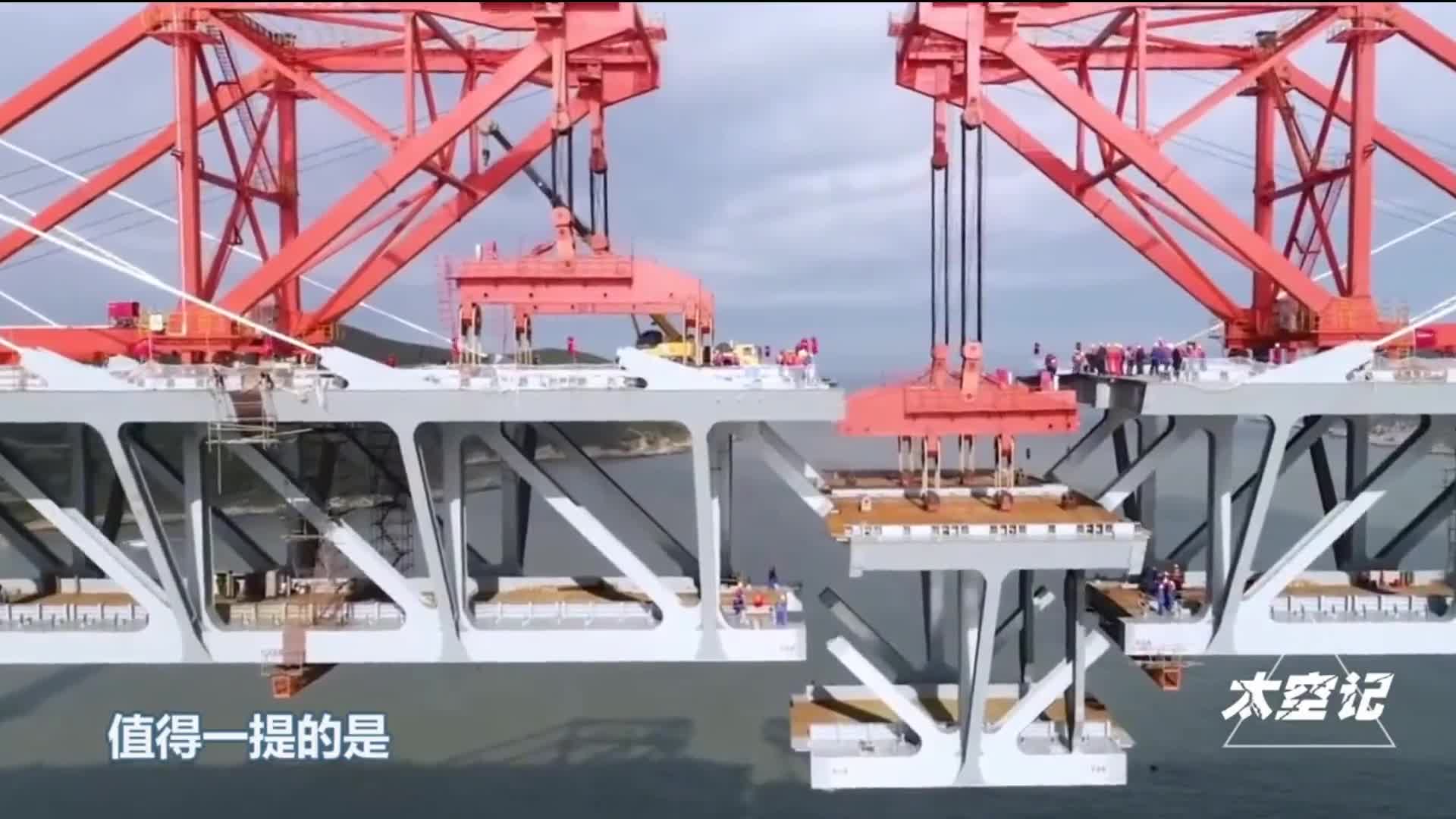 平潭大桥已建成京台高铁差最后一公里坐上高铁去台湾快了