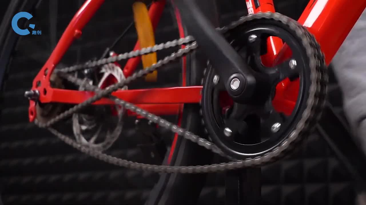 正蹬反蹬都能走的自行车你见过吗拥有两根链条
