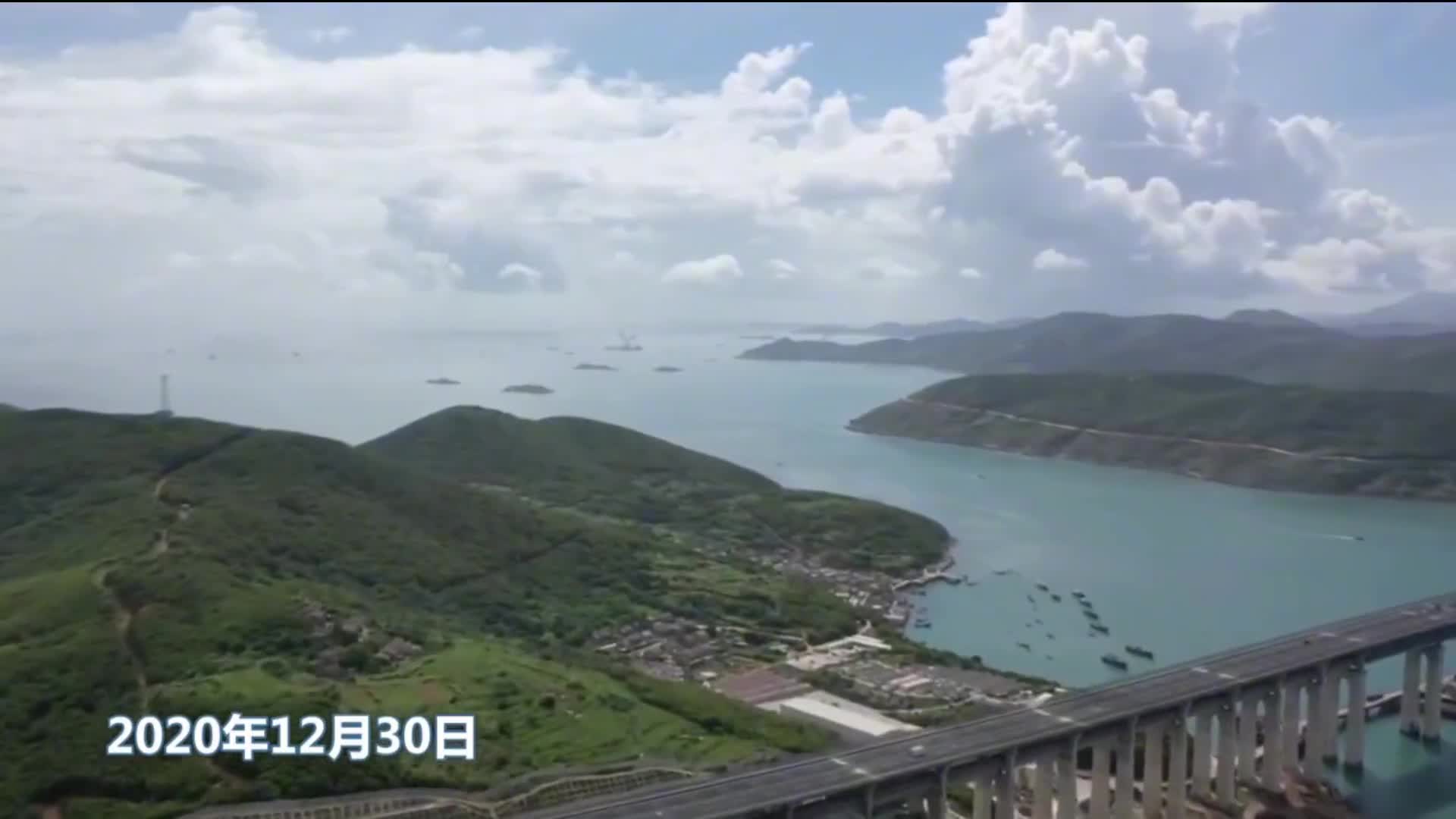 平潭大桥已建成京台高铁差最后一公里坐上高铁去台湾快了