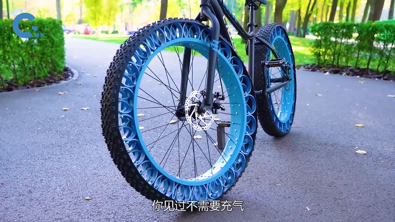 国外研发永不爆胎的轮胎不用充气不怕扎刺解决一大难题