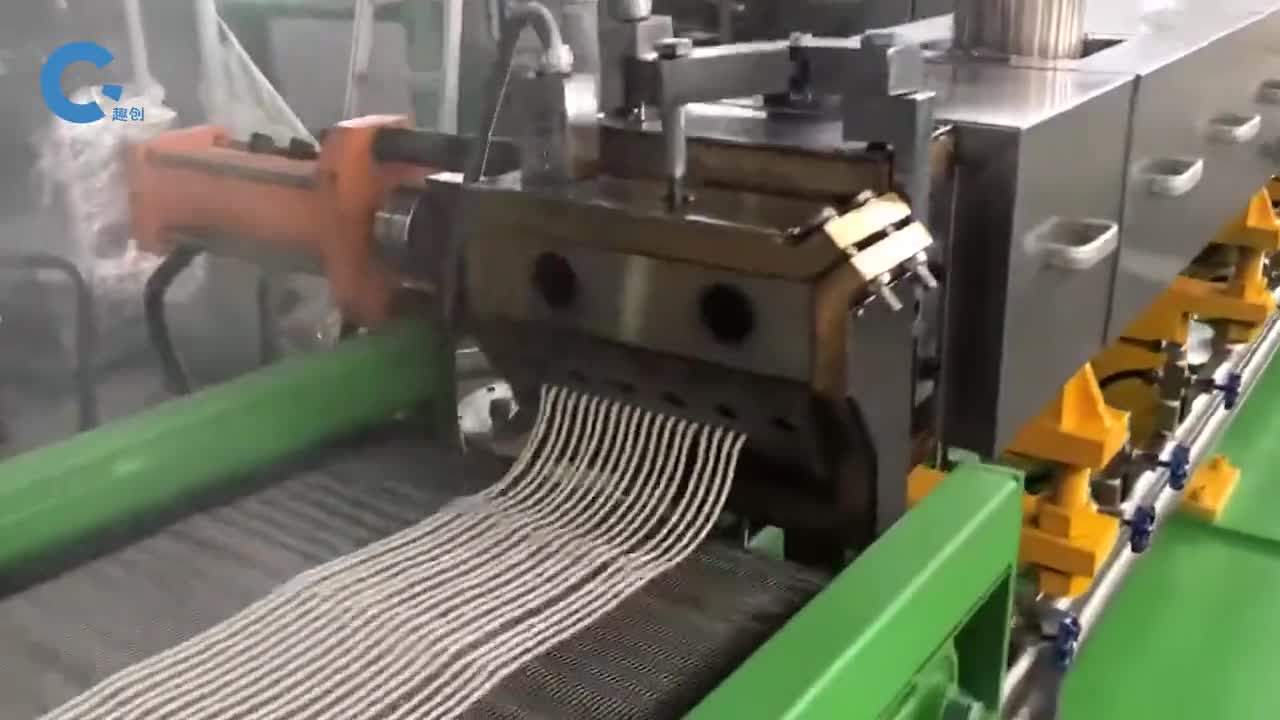 塑料颗粒如何制造的可以像面条一样被挤出来