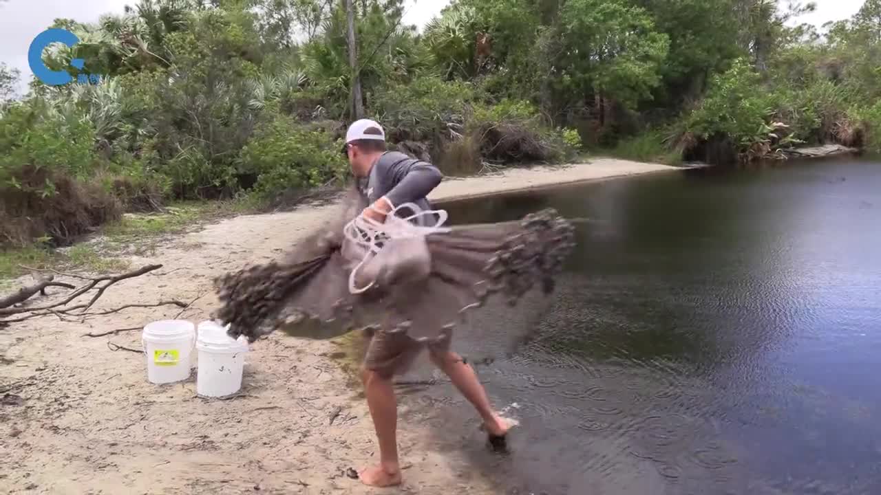 渔网下面明明是空的为什么还能捕到鱼