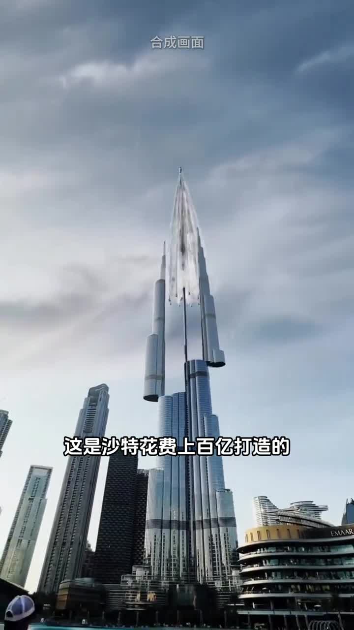 世界上最大的室外遮阳伞由沙特花费百亿打造