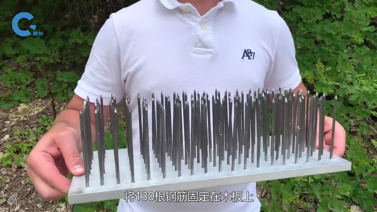 开车碾压200根钉子和只压130根高温钉子哪个能给轮胎扎出洞