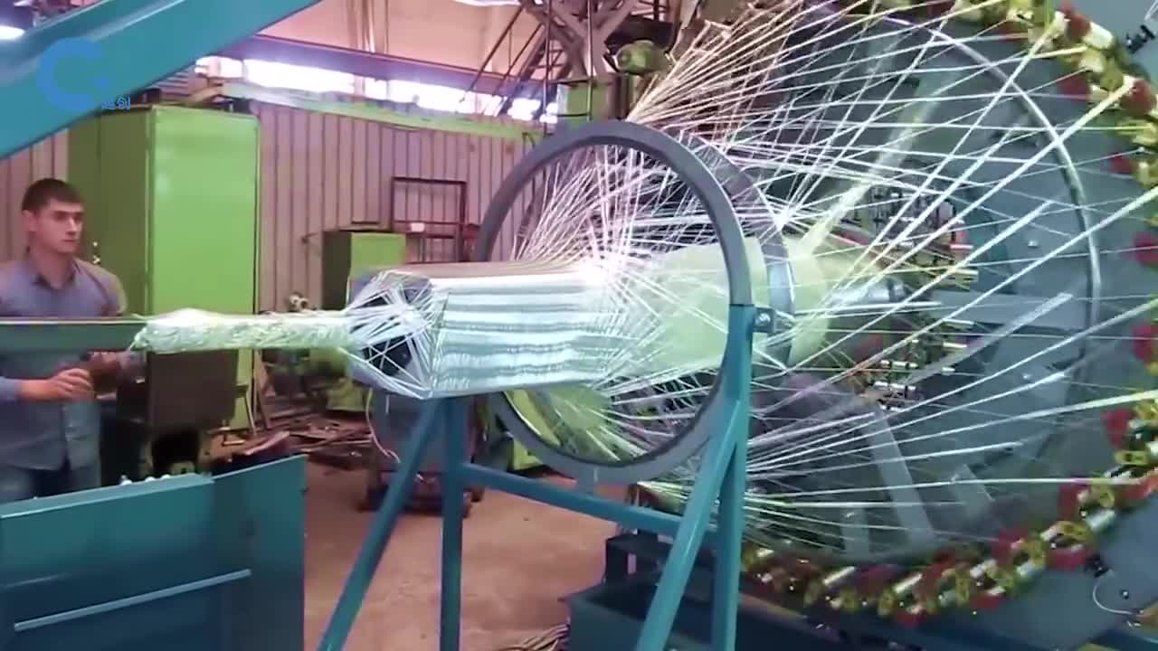 神奇的碳纤维编织工艺千丝万缕的附着在工件上