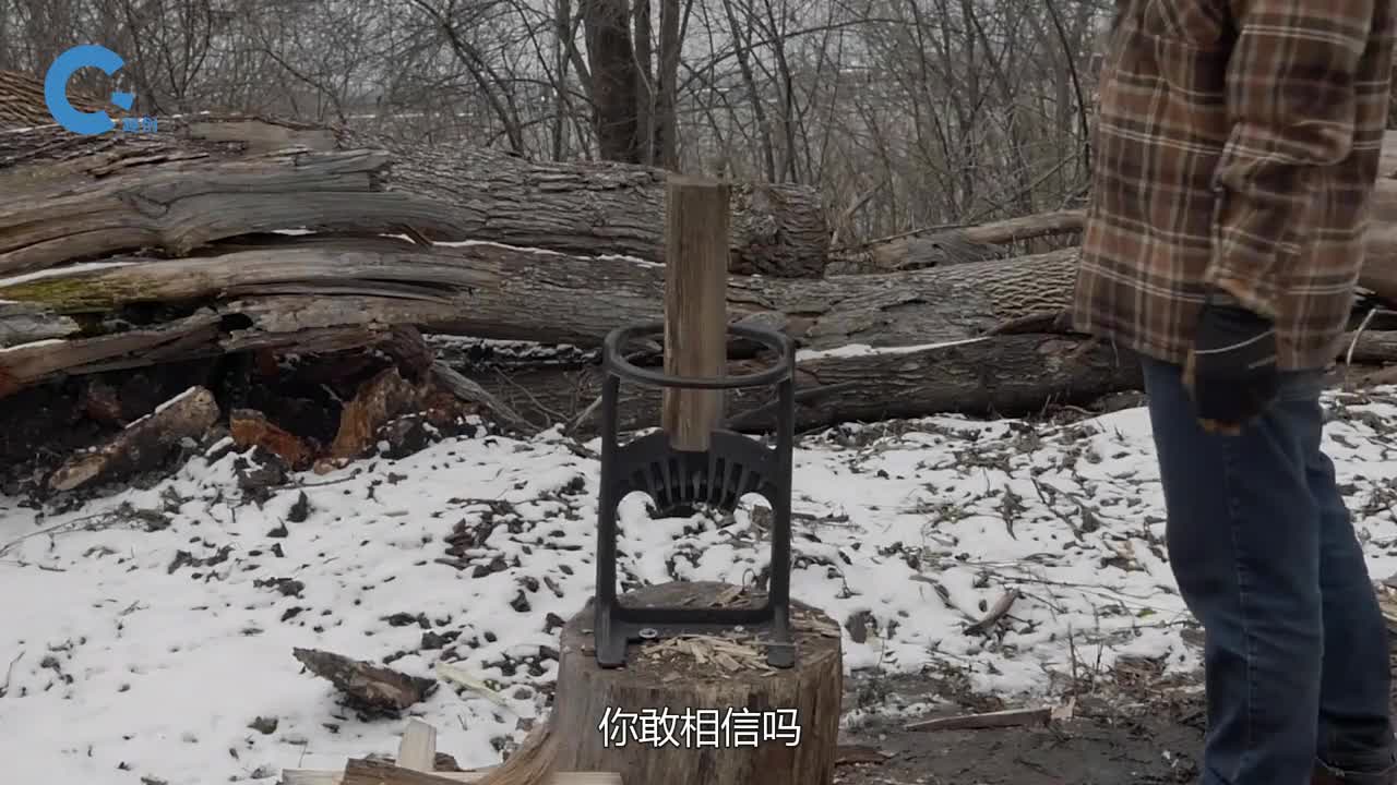 史上最省力的劈柴神器一经推出就卖了20万竟是13岁小姑娘发明