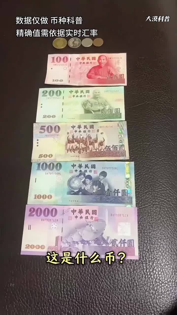 大漠带你一次性认识26种常见货币及大概价值你了解几种