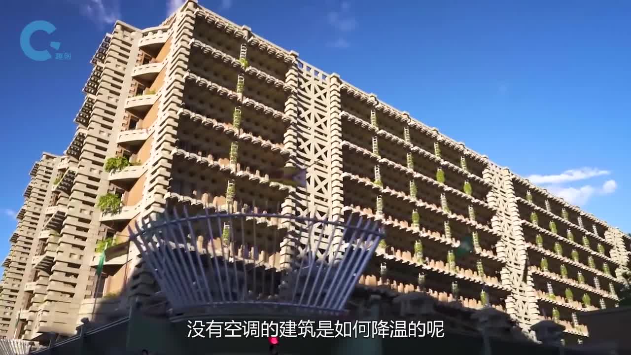 烟囱效应的神奇之处没有安装空调的建筑也可以自动调温