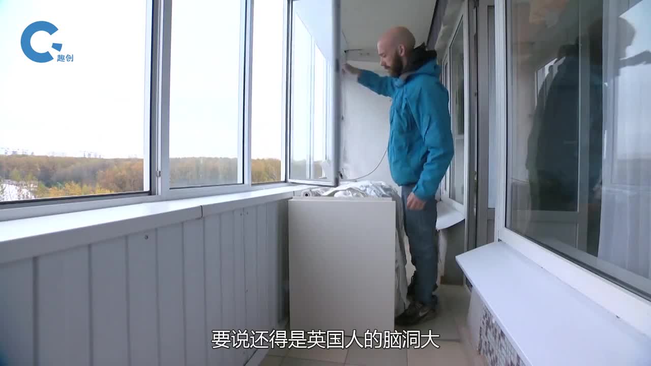 英国发明火灾逃生装置直接让人钻进白布里滑下来还花了120万