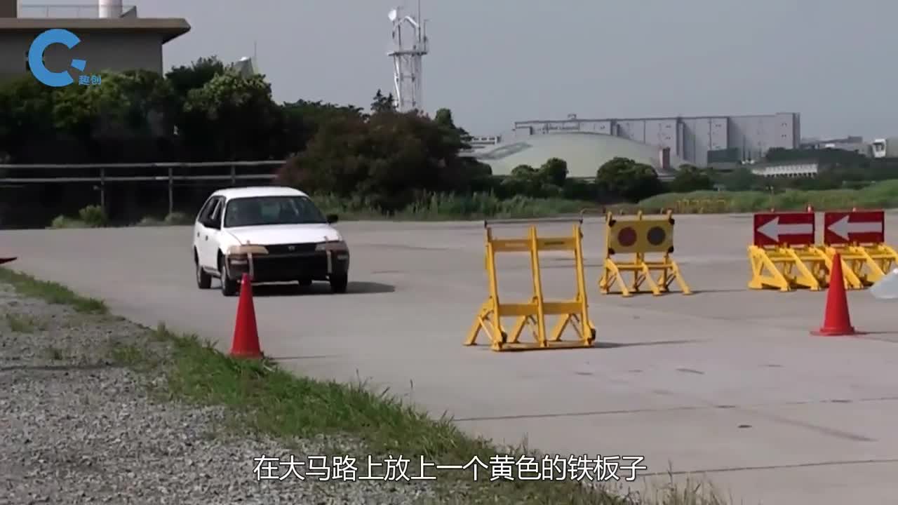 最温柔的汽车停止装置轻松逼停车辆10吨重的大货车也能逼停