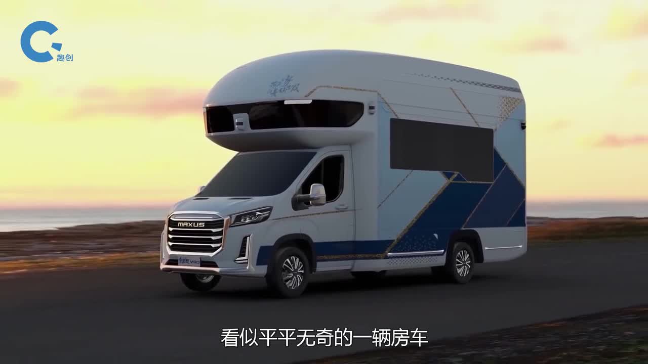史上最豪华的房车一键切换成两层房车甚至还配备了电梯