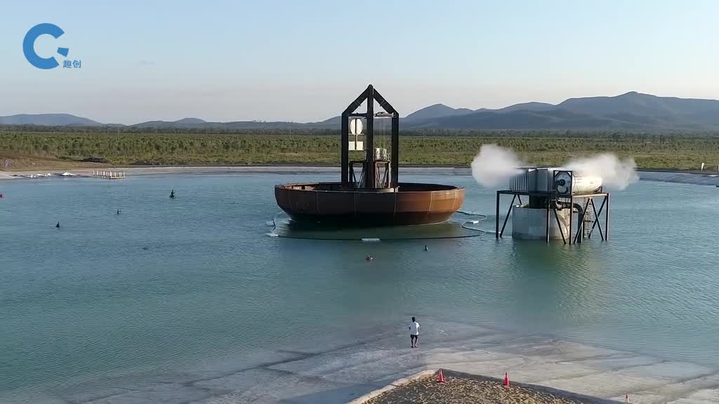 澳大利亚建造人工冲浪池每天沉浮上万次