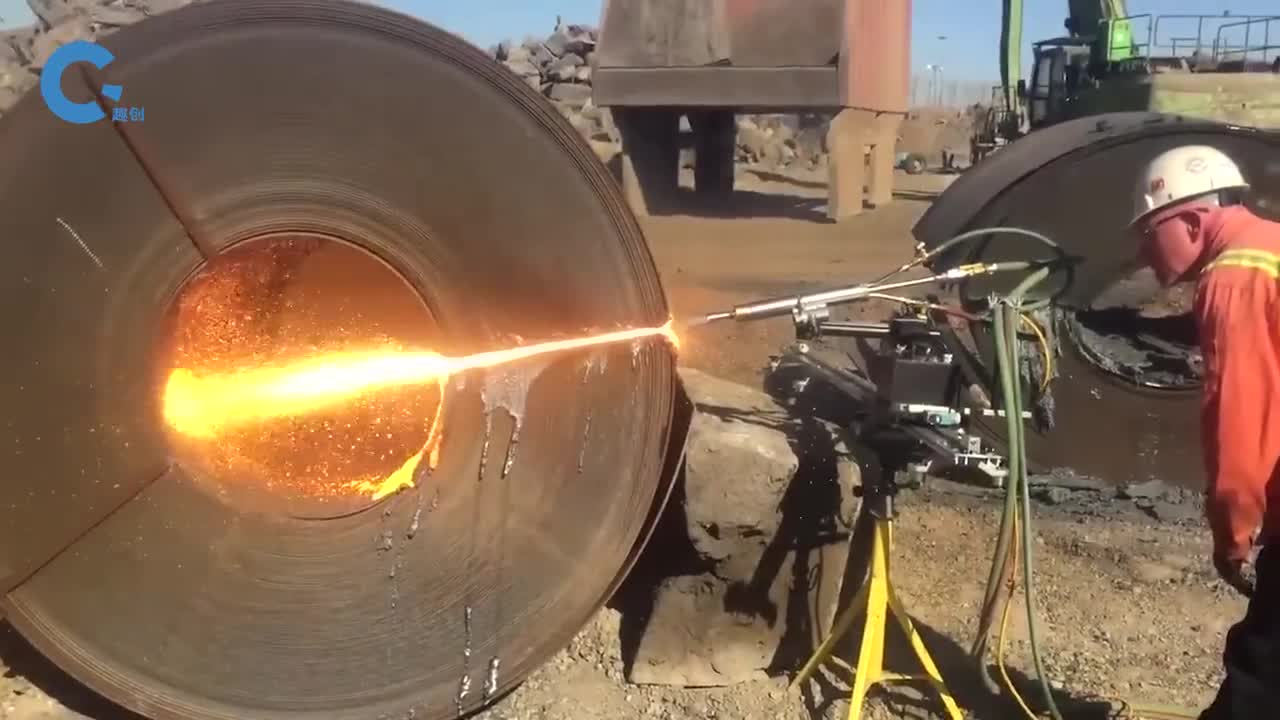 氧乙炔切割的威力有多大能轻松切开钢卷