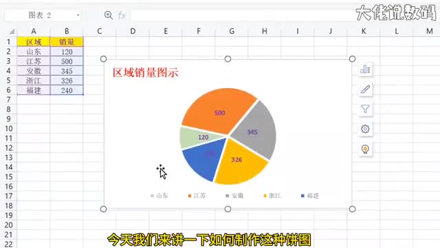 利用wps如何做饼图