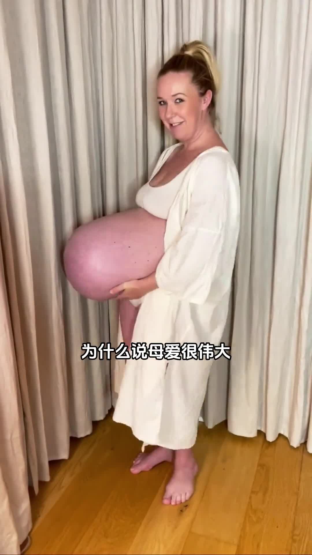 三胞胎的肚子到底有多大看完你还敢生吗