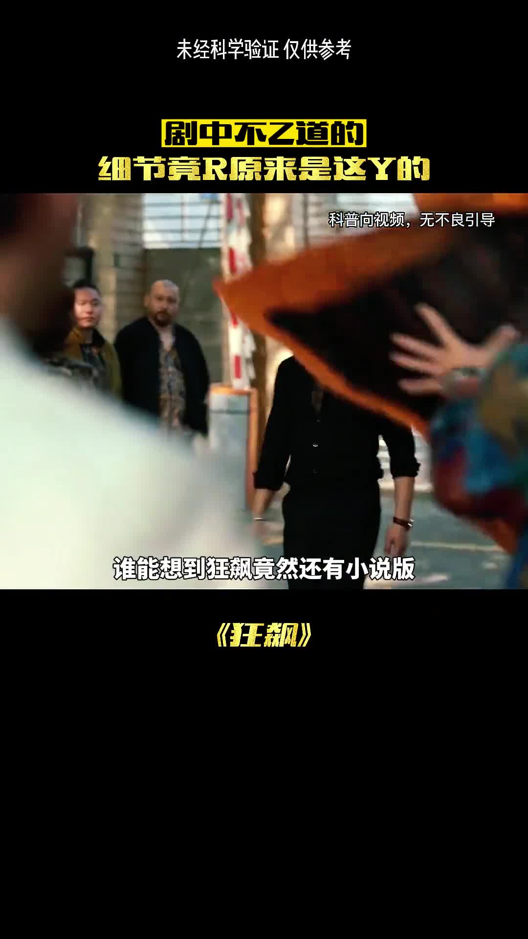 你知道狂飙还有小说版吗