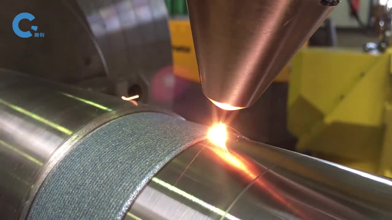 操控激光在工件上扫一遍就能多一层磨砂皮