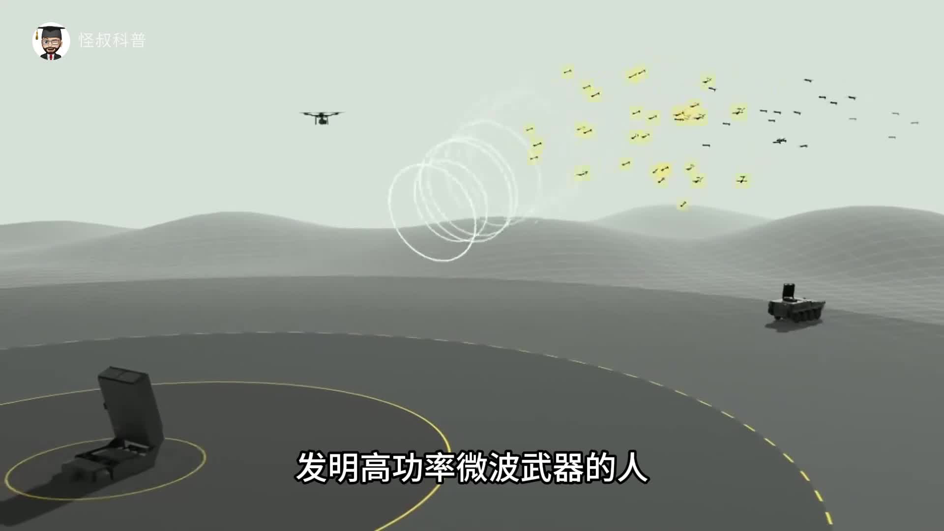 无人机蜂群的克星飓风3000