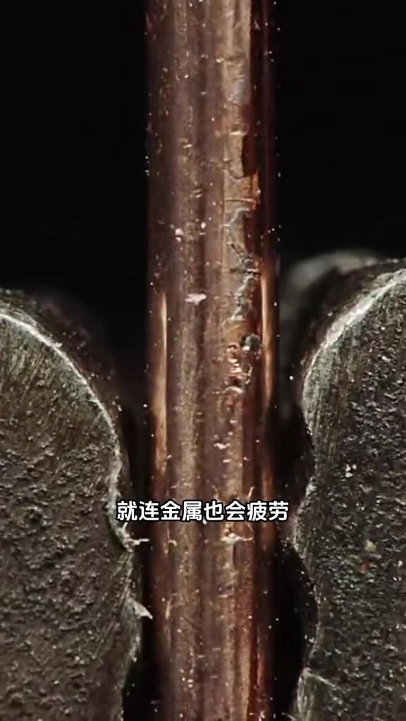 在微观状态下观察金属疲劳特性太有趣了