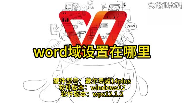 word域设置在哪里