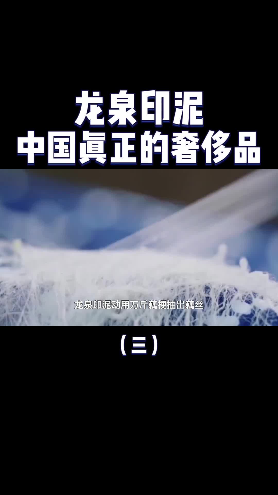 比黄金还贵的泥巴用藕丝制作一次等6年真正的最伟大作品