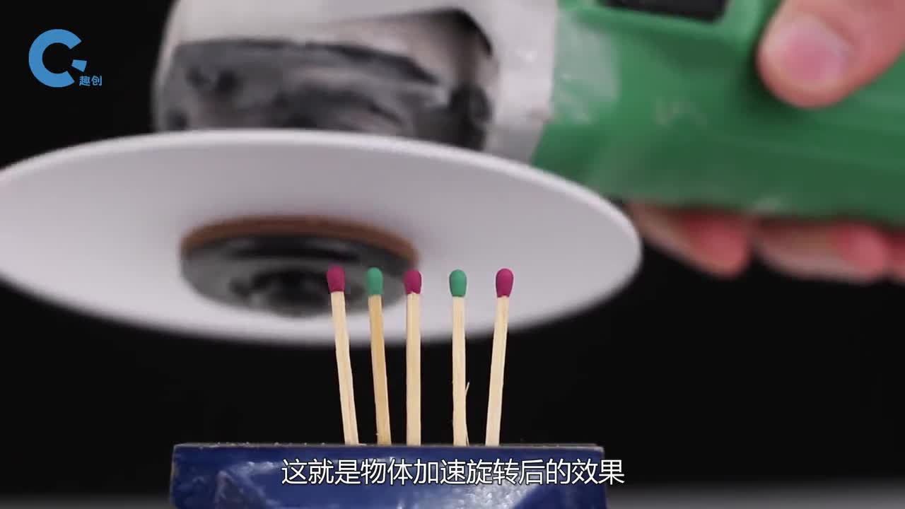 锯齿圆盘加速至8000转会怎样手机被一分为二