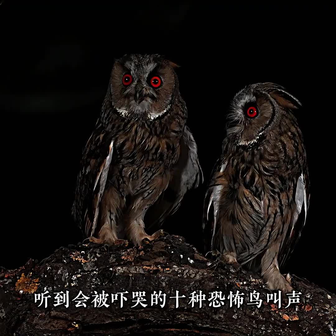 听到会被吓哭的十种恐怖鸟叫声最后一个堪称魔鬼在哭泣