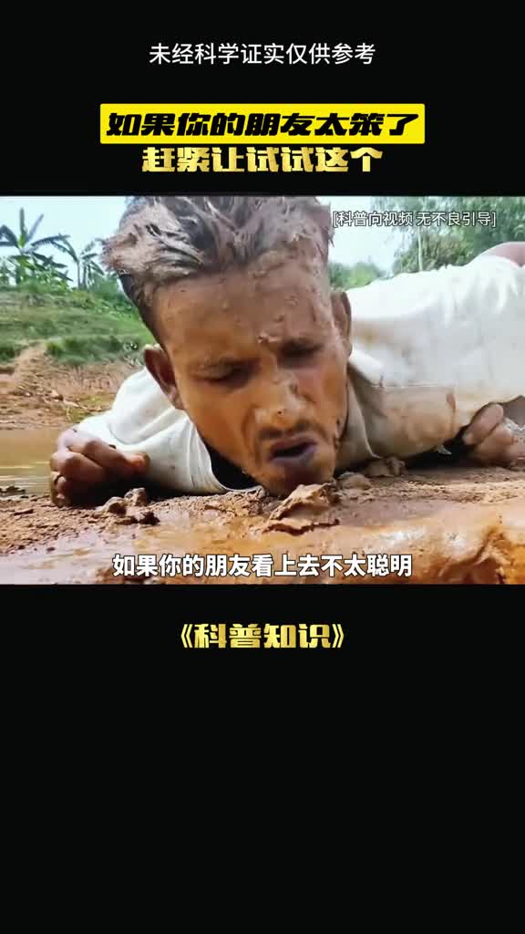 如果你朋友不太聪明你知道怎么办吗