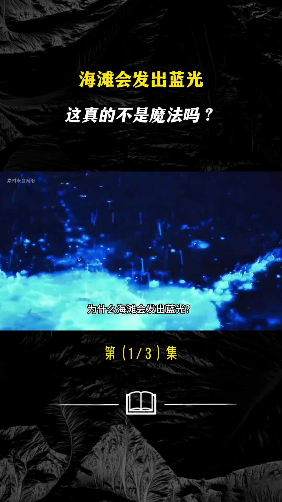 你看到过发蓝光的海滩吗这一奇观到底是什么