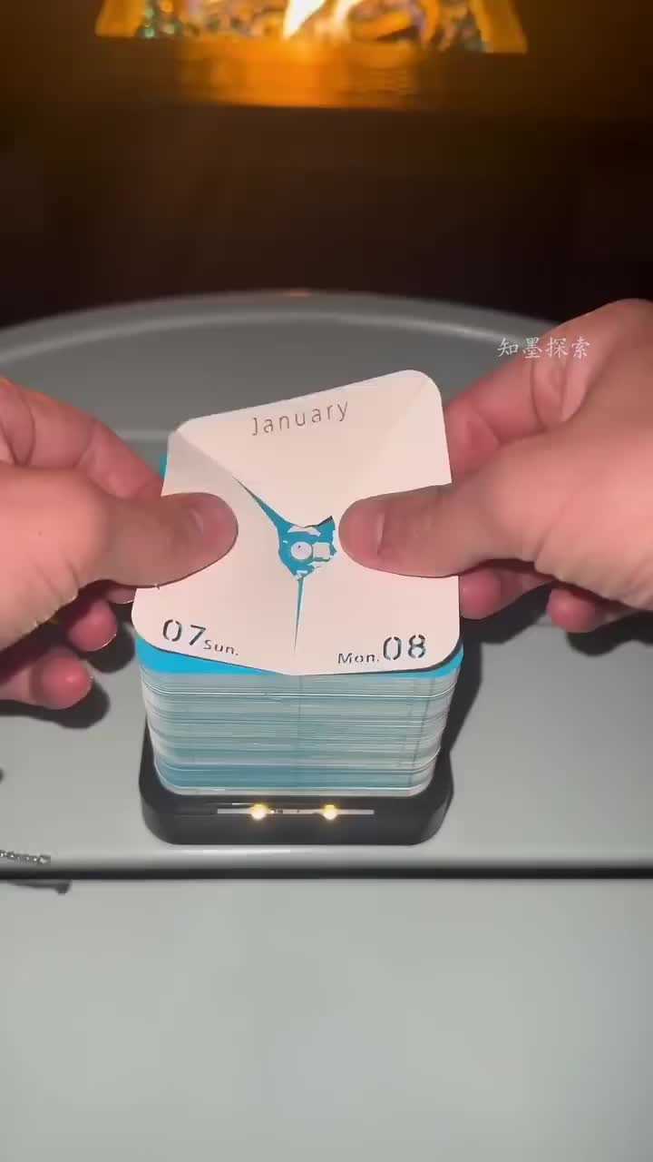 没想到日历还能变的如此美丽