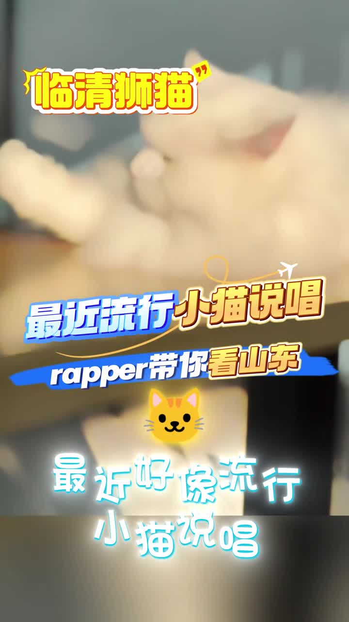 听说最近流行小猫说唱rapper狮猫带你看山东的最美秋天