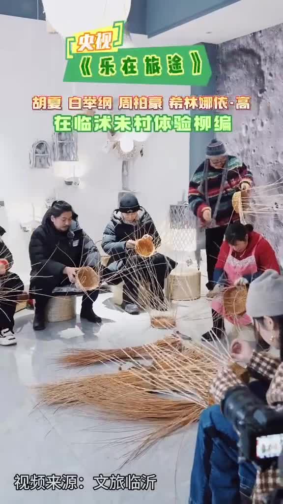 央视乐在旅途胡夏白举纲周柏豪希林娜依高在临沭朱村体验