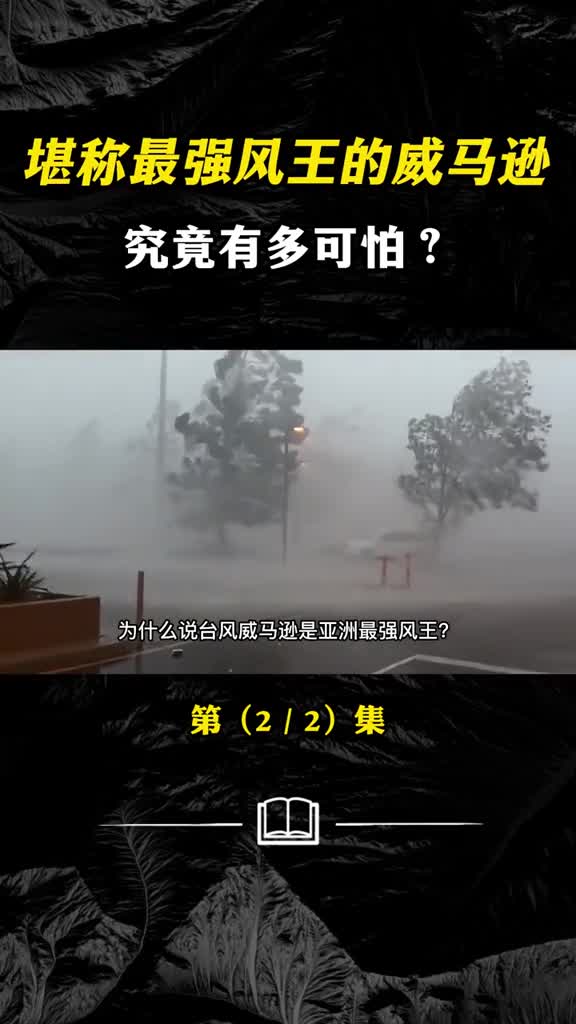 许多海南人的噩梦堪称中国最强风王威马逊究竟有多可怕