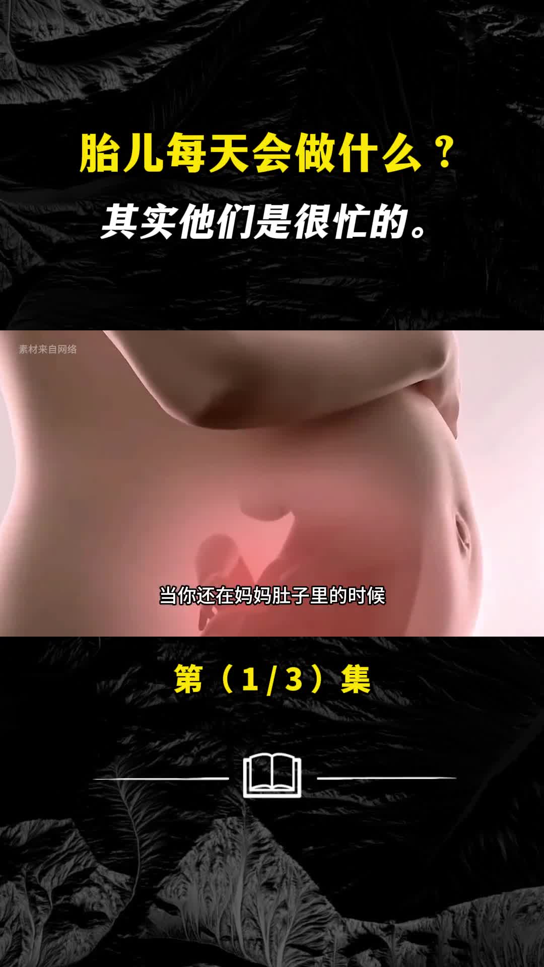 胎儿在子宫里会干嘛每天至少做8件事