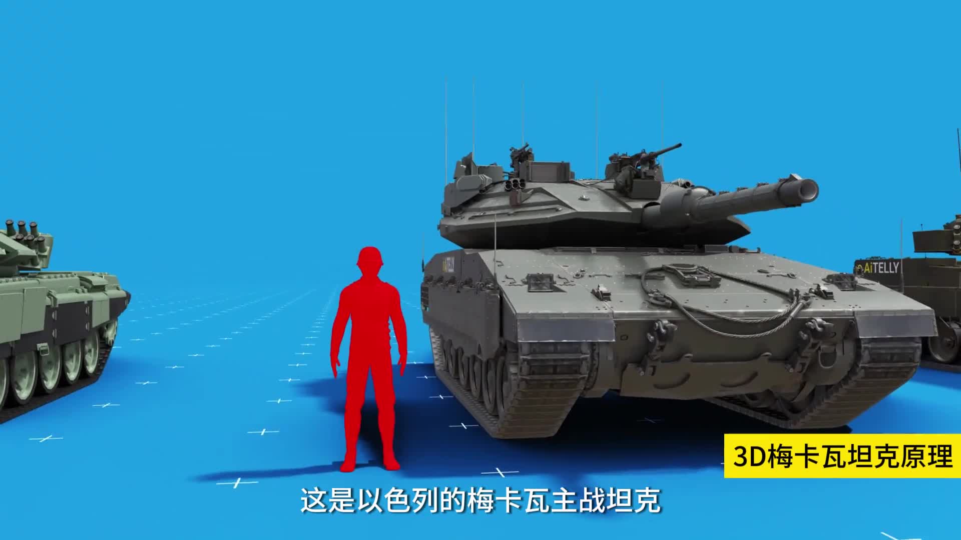 以色列的梅卡瓦主战坦克中都有哪些黑科技带你看它的工作原理