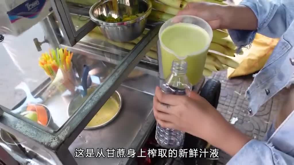 清爽香甜的甘蔗汁是如何制作的呢