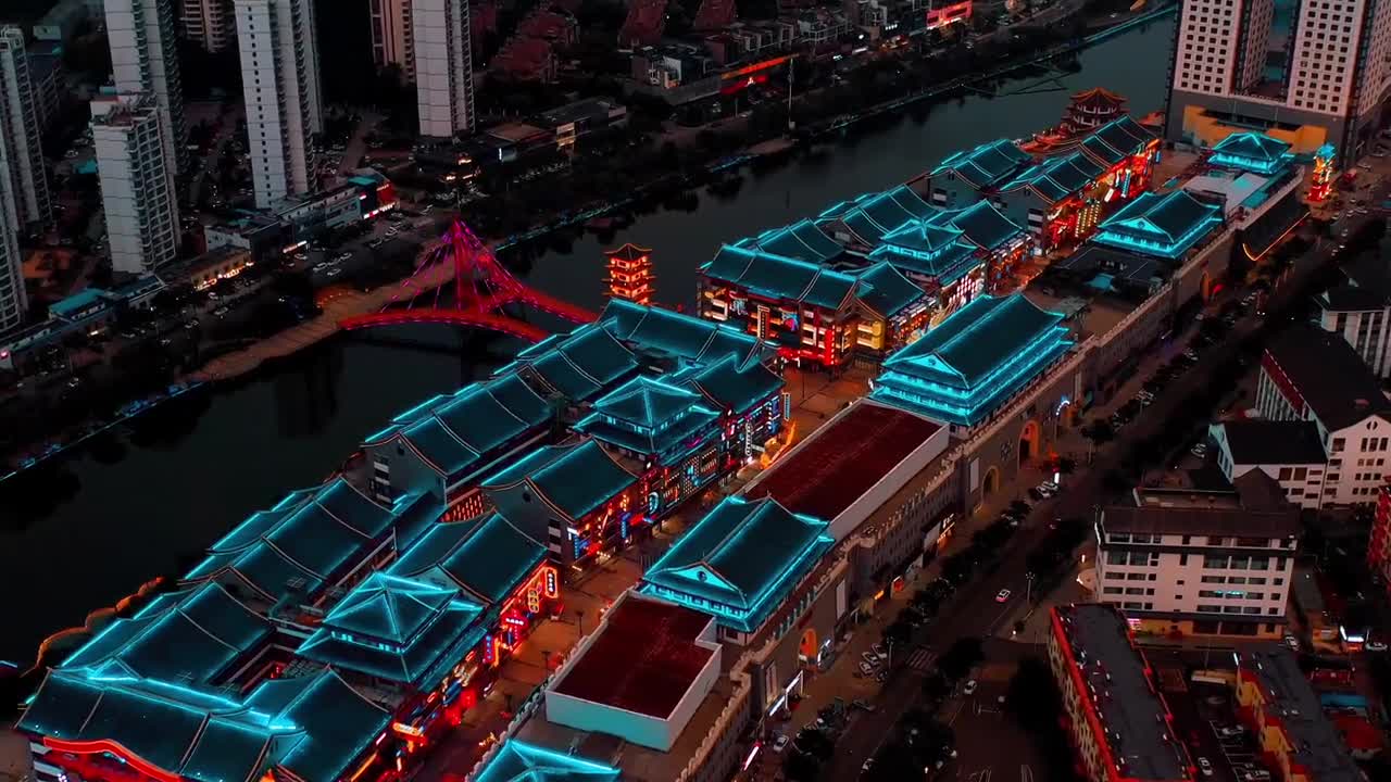 华彩四溢新琅琊夜游临沂不得不来这里