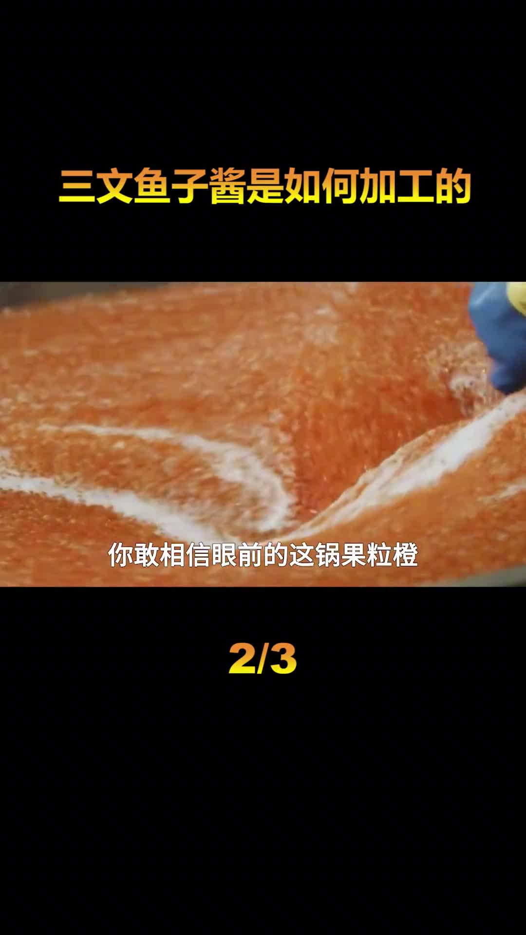 探访鱼子酱加工厂为什么三文鱼的鱼子酱1克只要2块钱