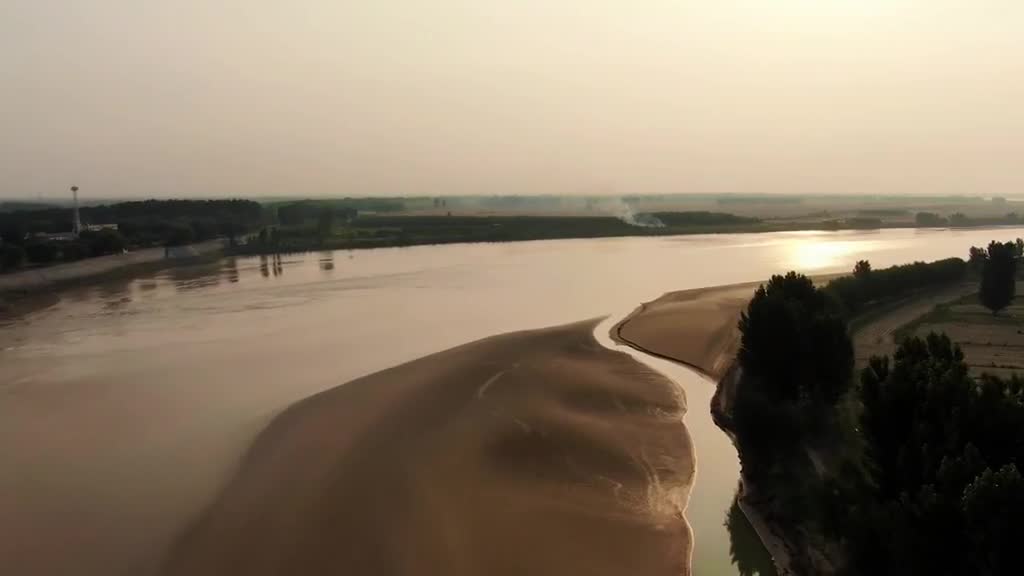 住民宿观落日摘甜杏闻花香黄河边的古村落宁静又安详