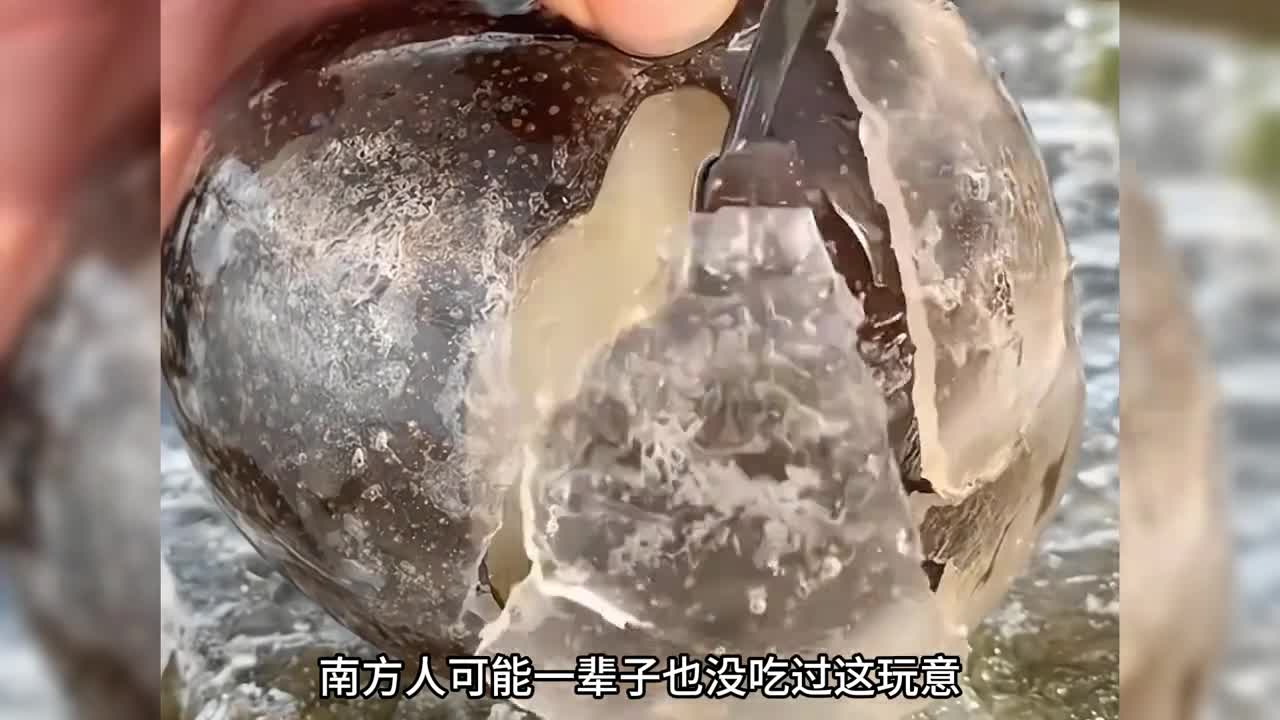 原来夏天也能品尝到冻梨的甘甜