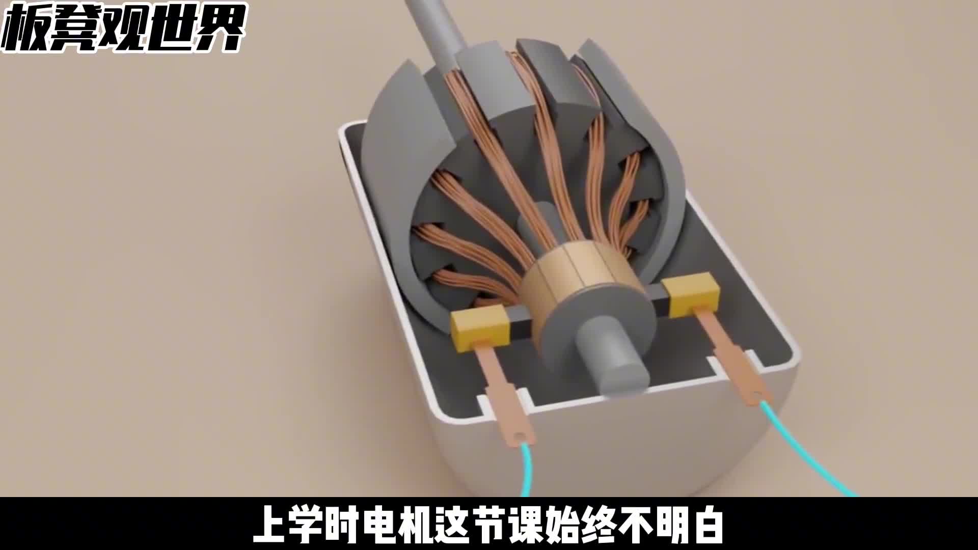 电机的工作原理用通俗的话讲明白