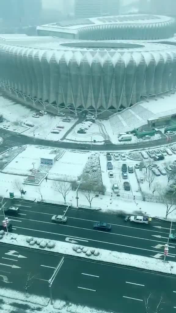下雪天一句话温暖外卖小哥