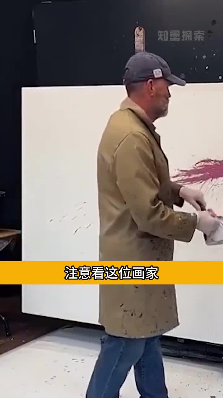 这位画家有着惊人的天赋