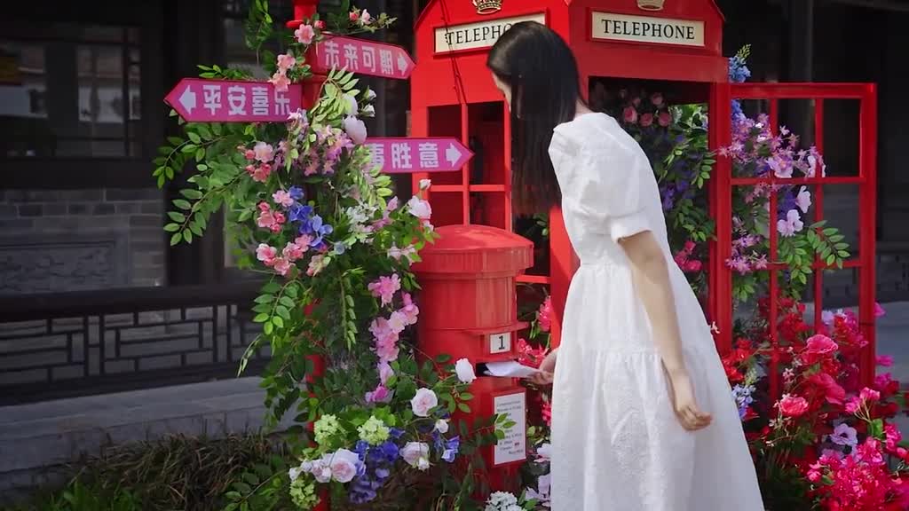 在同一座城市为什么却好久不见聊城中华水上古城的花已经开好了约你想念的人来这里见上一面吧