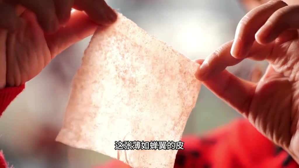 一大块猪肉竟然能变成薄如蝉翼的燕皮这种脆嫩爽滑的福州肉燕到底有多好吃