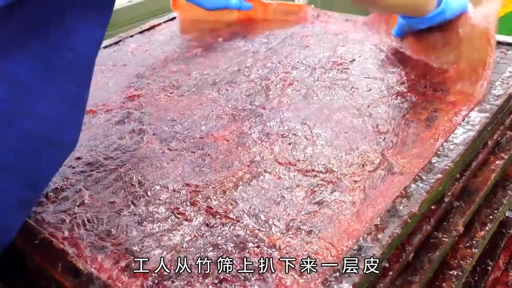 原来猪肉脯是这样制作的