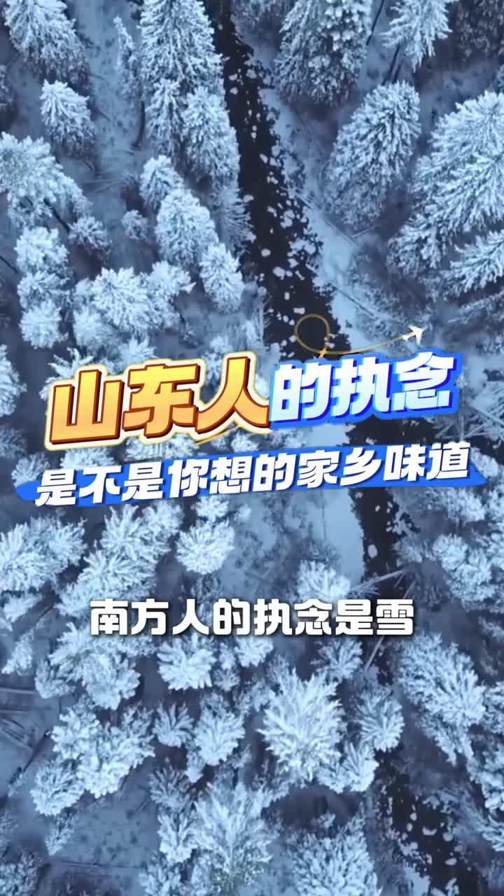 南方人的执念是雪山东有山更有海那么山东人的执念究竟是什么