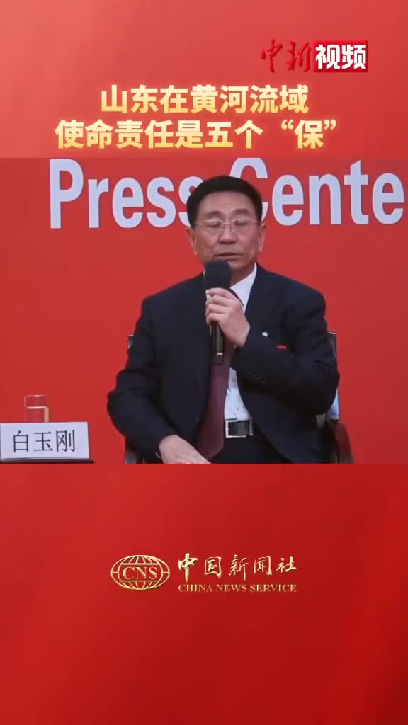 山东代表团新闻发言人山东在黄河流域使命责任是五个保