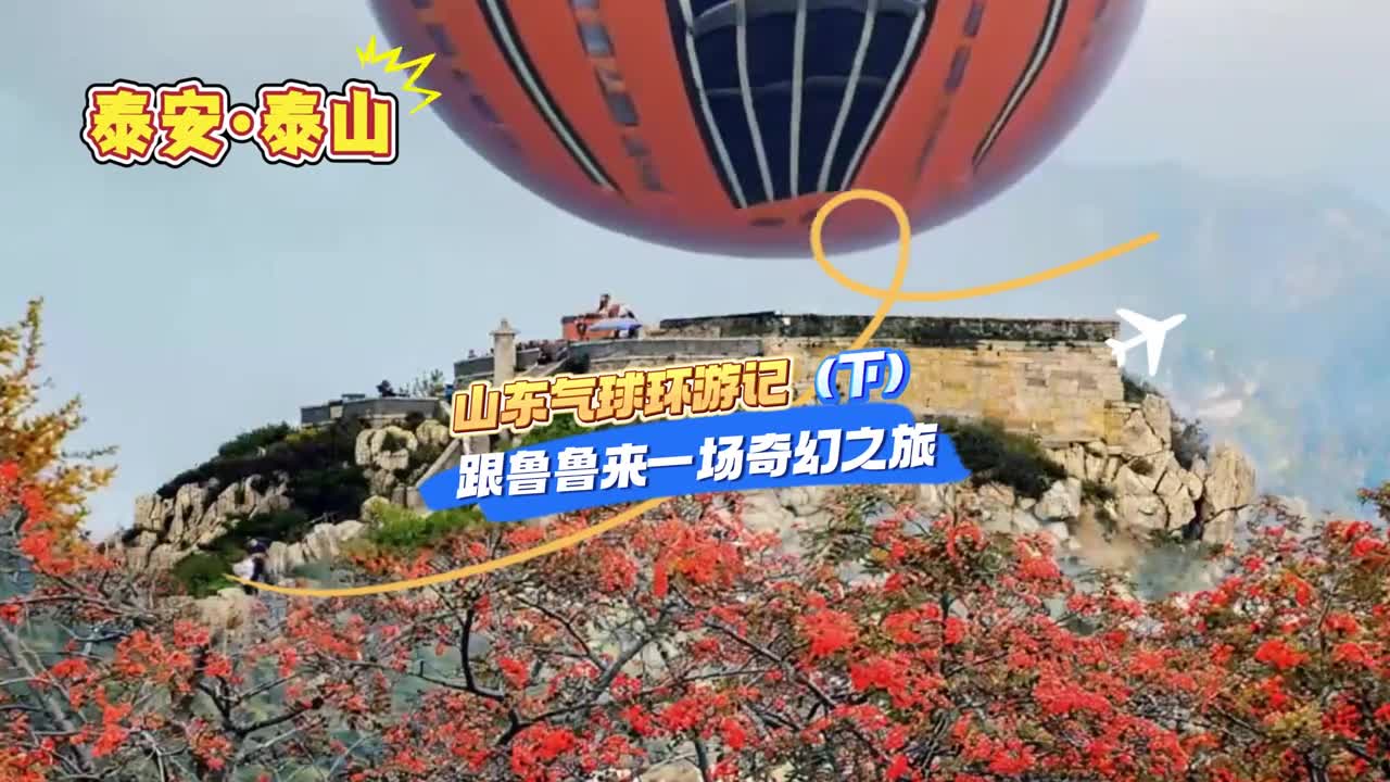 快来看快来看山东的地标又水灵灵地飞回来喽